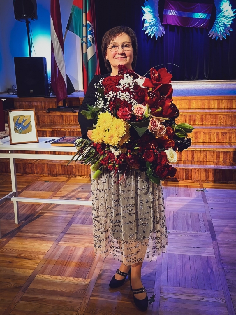 Jolanta Ozola, Talsu novada Izcilības balvas saņēmēja