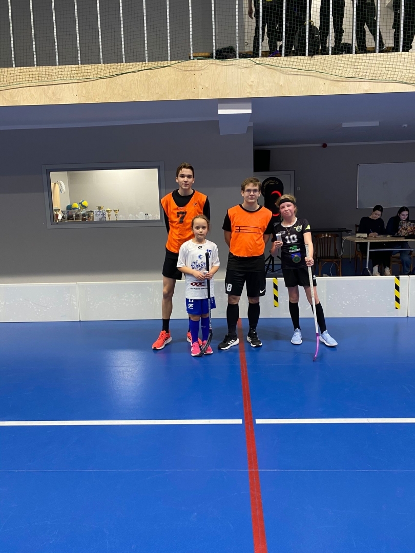 Jaunatnes čempionāts florbolā U9 un U10 grupai