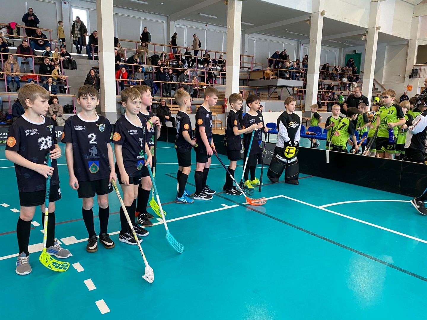 Jaunatnes čempionāts florbolā U9 un U10 grupai