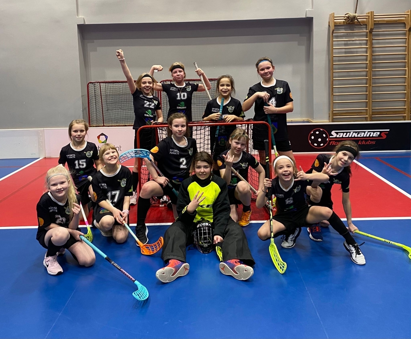 Jaunatnes čempionāts florbolā U9 un U10 grupai