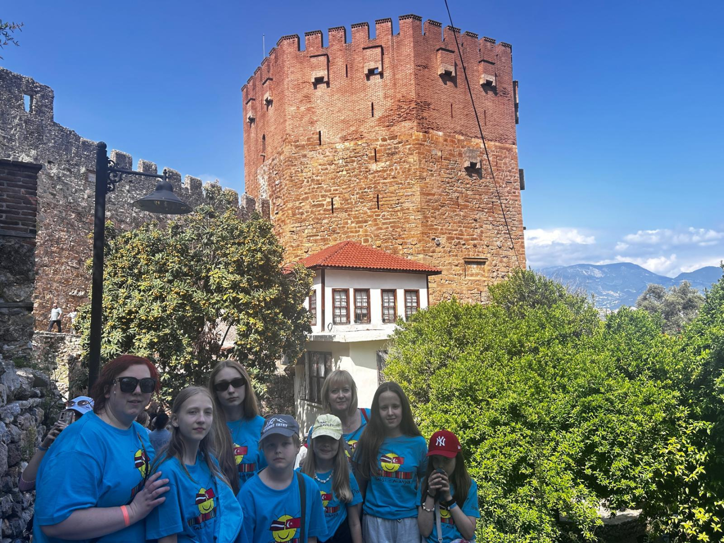 Talsu novada bērni ekskursijā kalnos