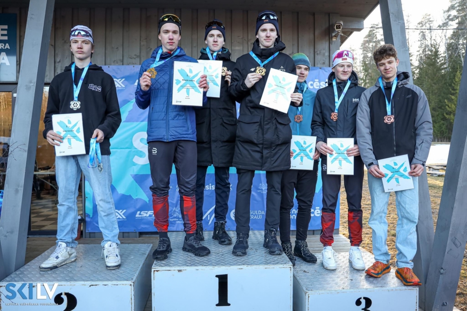Latvijas čempionāts distanču slēpošanā - stafetes