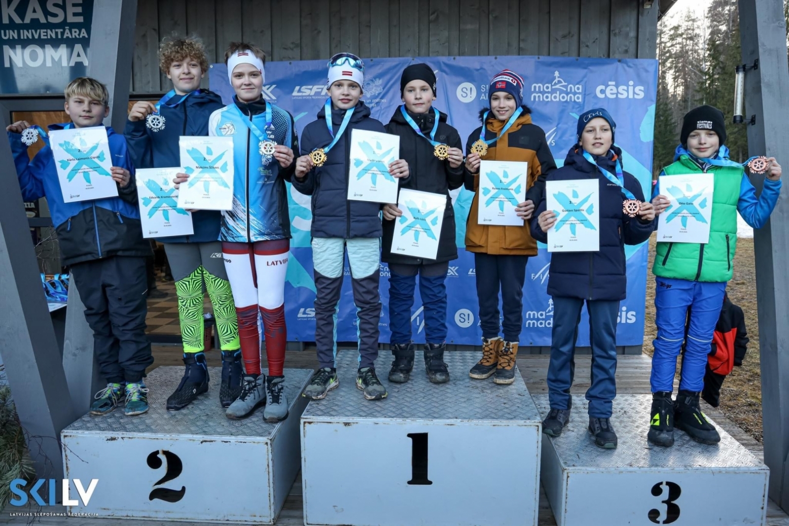 Latvijas čempionāts distanču slēpošanā - stafetes