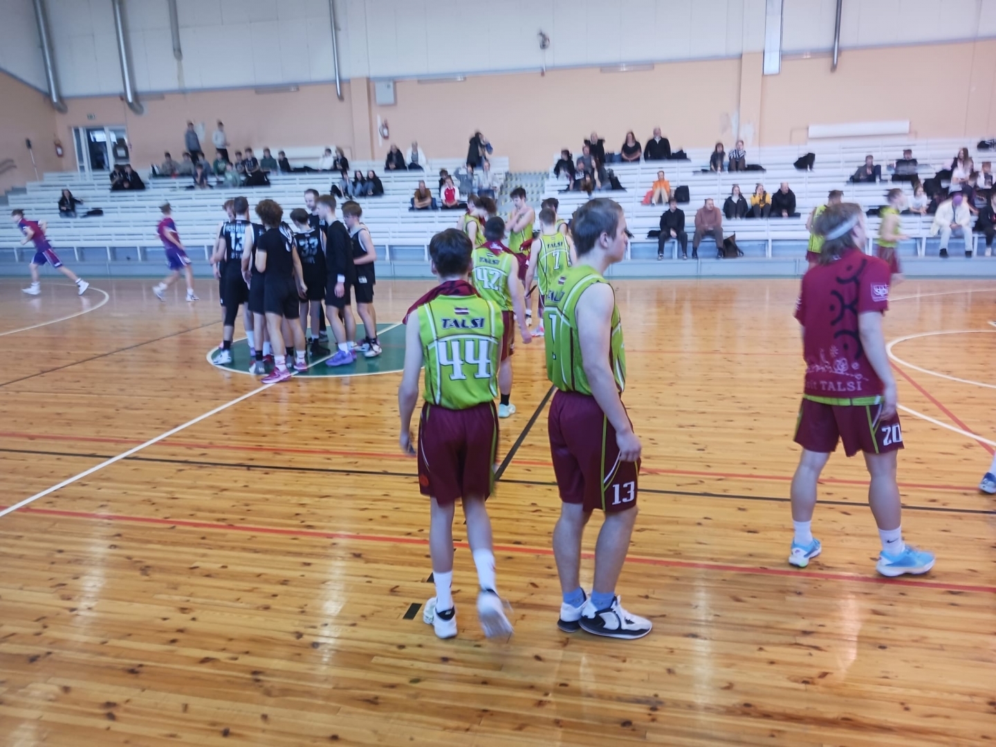 Latvijas Jaunatnes basketbola līgas spēles Talsos