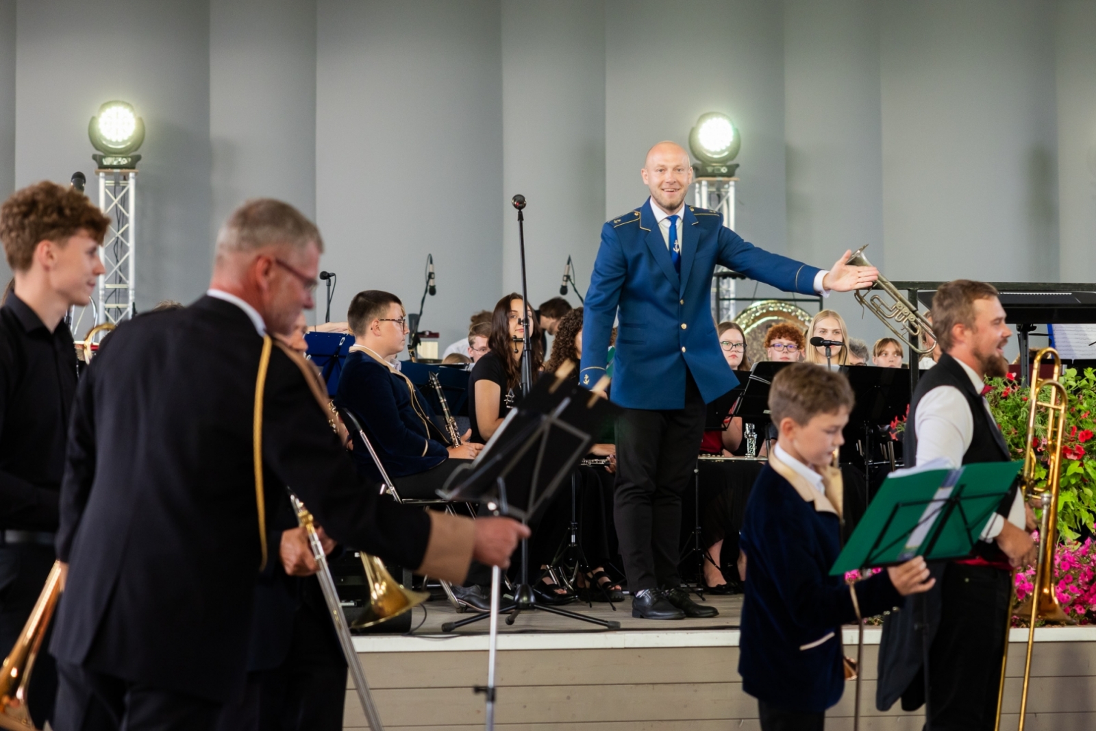 Latvijas pūtēju orķestru svētki „Jūra krāc un taures pūš”