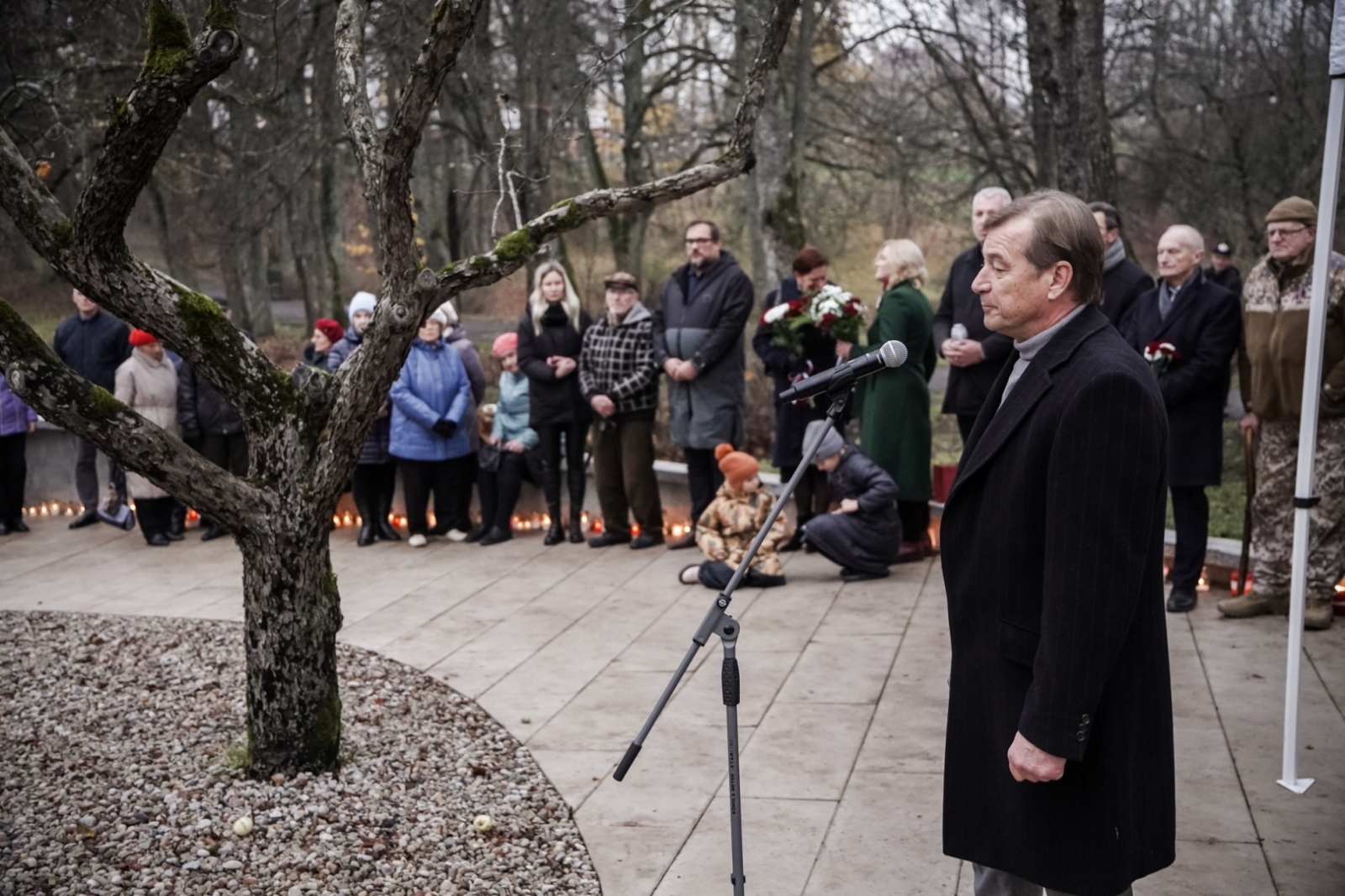 Lāčplēša Kara ordeņa kavalieru piemiņas vietas atklāšana