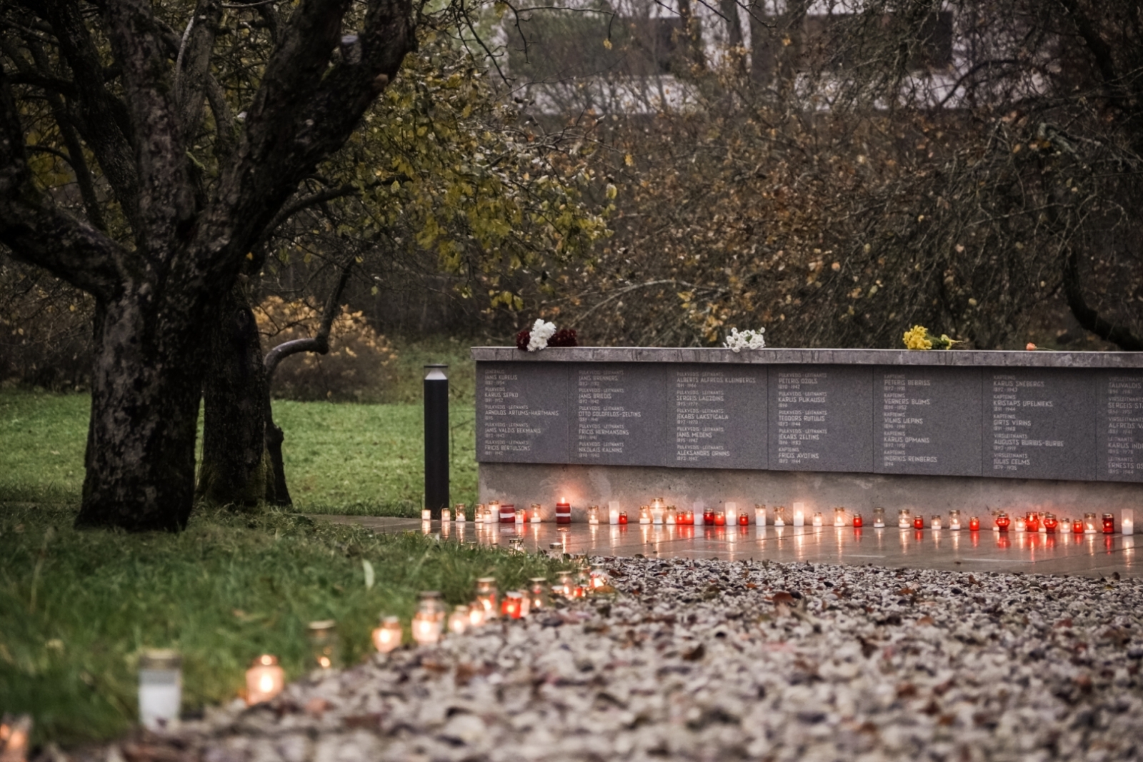 Lāčplēša Kara ordeņa kavalieru piemiņas vietas atklāšana