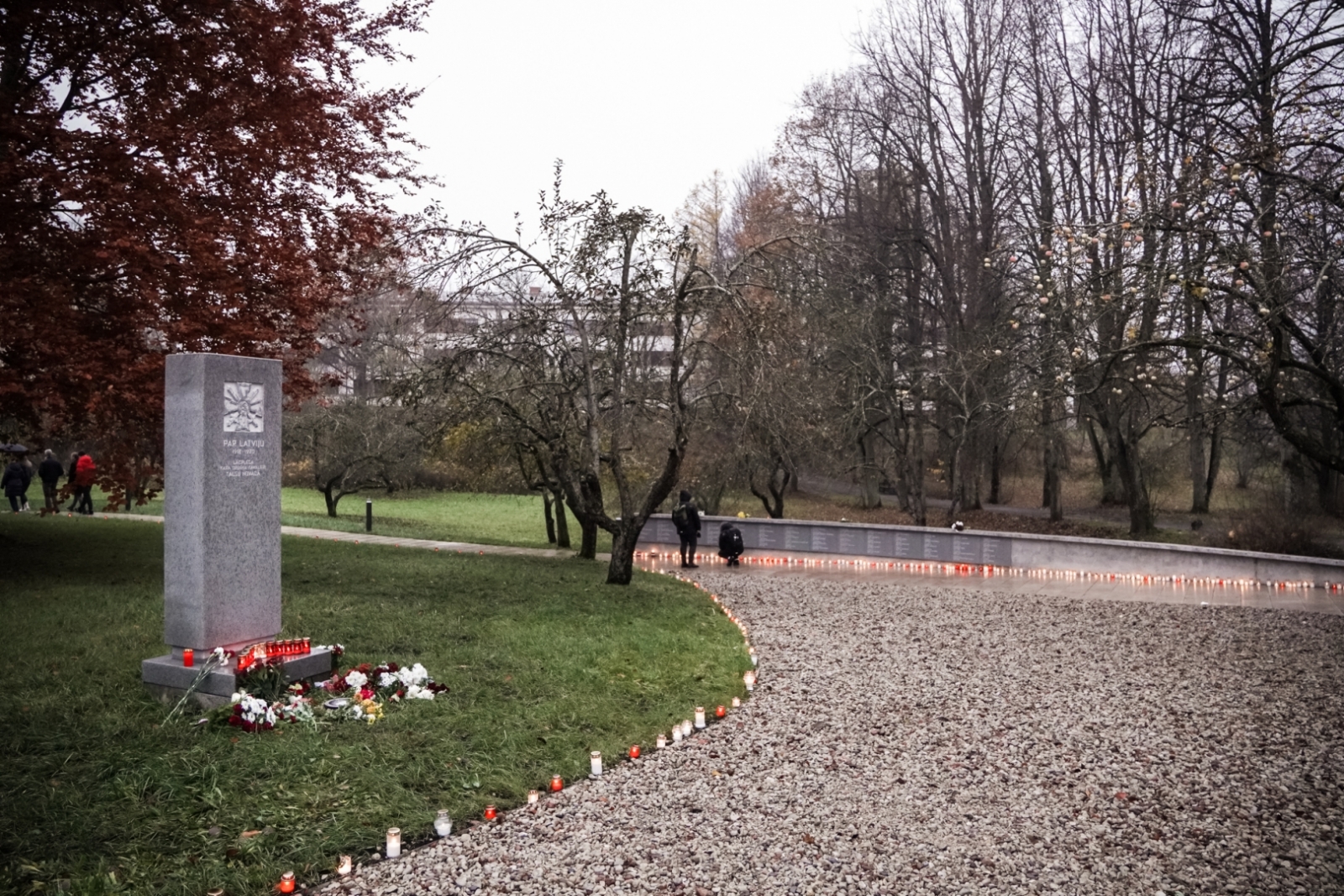 Lāčplēša Kara ordeņa kavalieru piemiņas vietas atklāšana