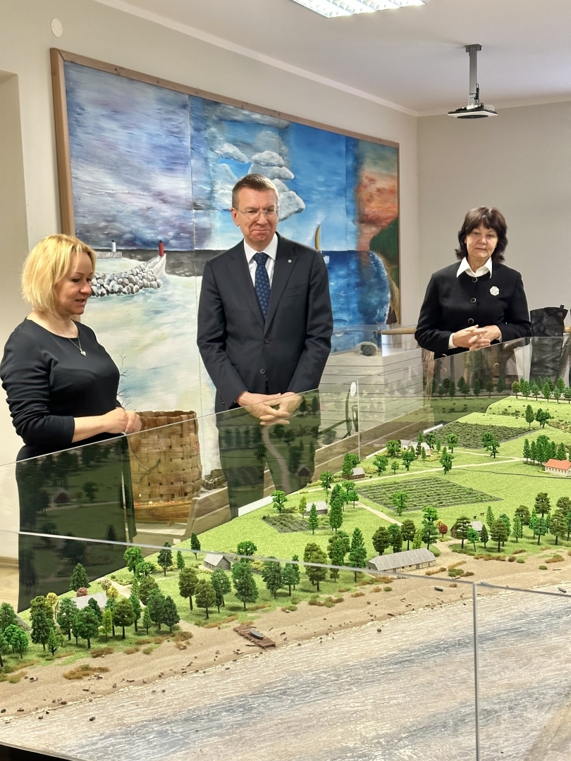 Valsts prezidenta Edgara Rinkēviča vizīte Talsu novadā