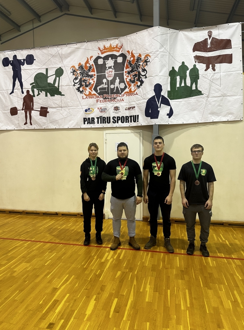 Sporta kluba „Dandijs” sportisti Bauskas novada čempionātā