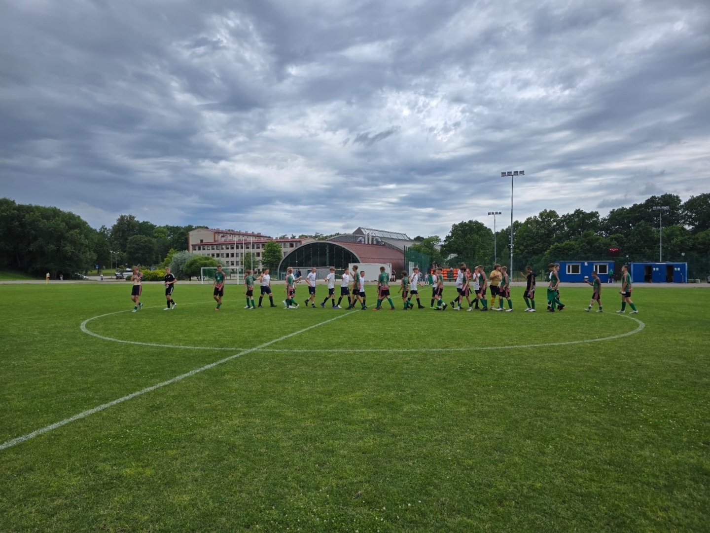 U14 grupas futbola spēle