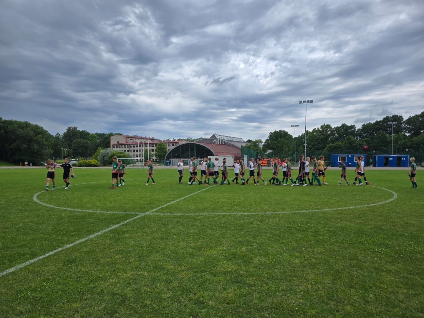 U14 grupas futbola spēle