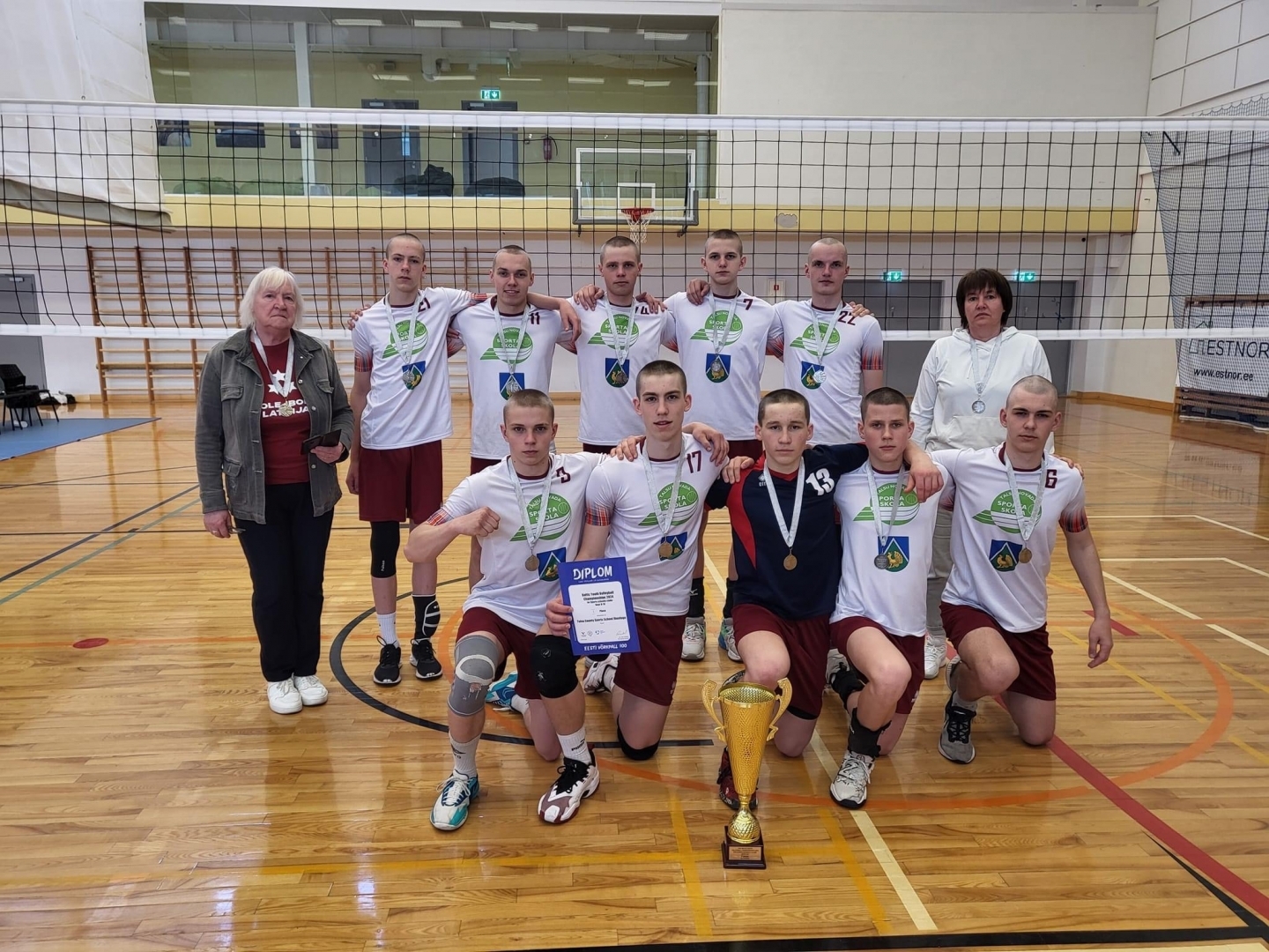U17 volejbolisti