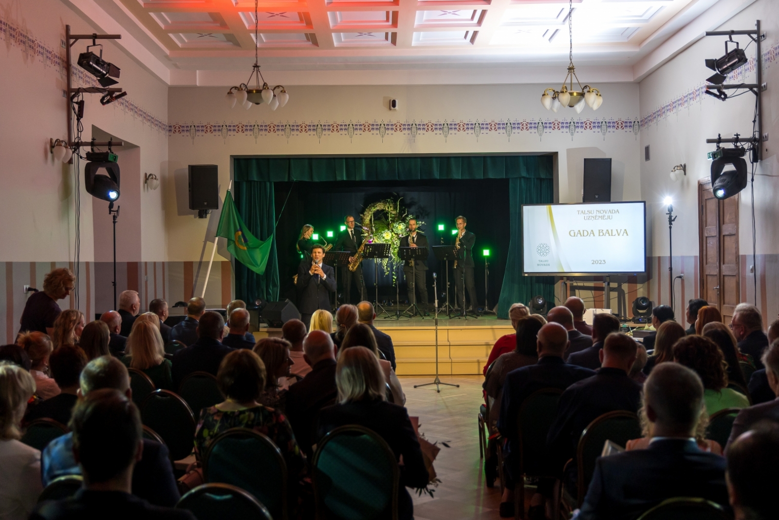 Konkursa „Talsu novada uzņēmēju Gada balva" apbalvošanas ceremonija