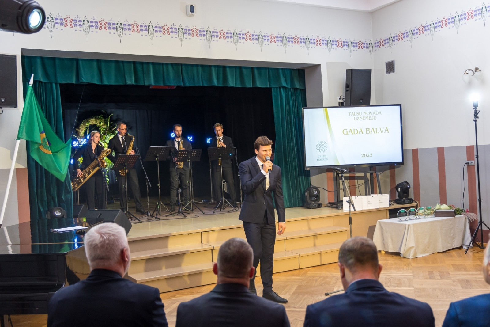 Konkursa „Talsu novada uzņēmēju Gada balva" apbalvošanas ceremonija