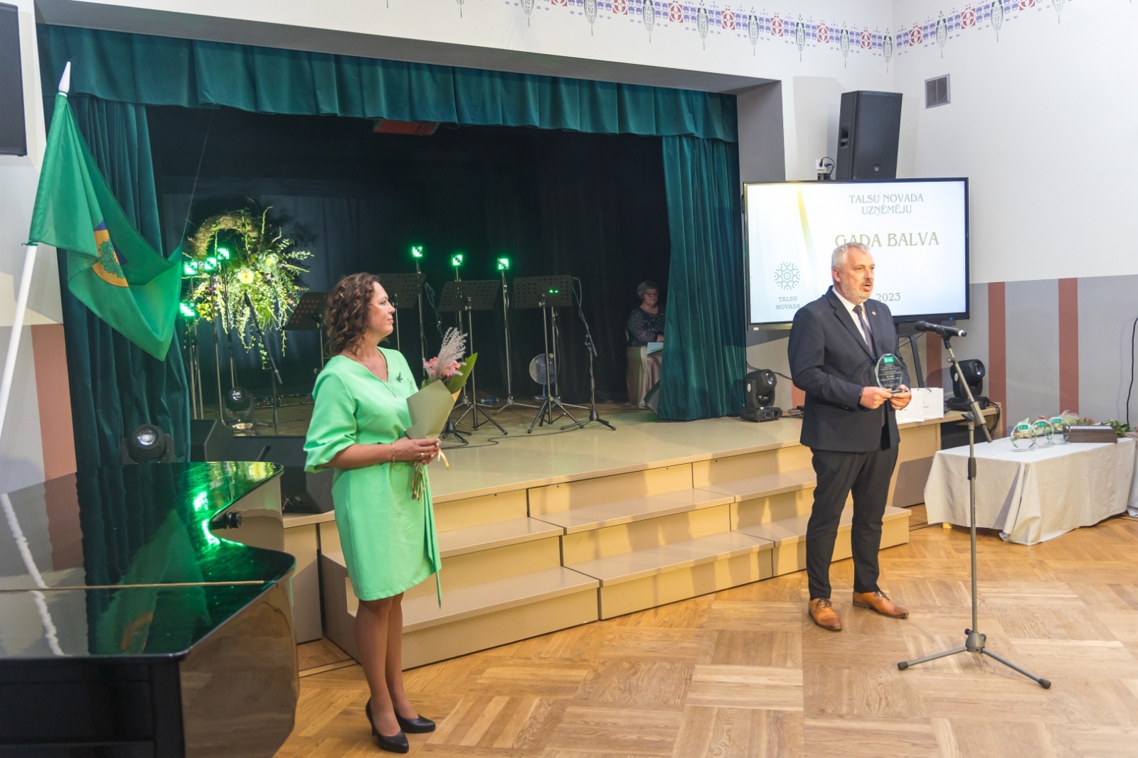 Konkursa „Talsu novada uzņēmēju Gada balva" apbalvošanas ceremonija