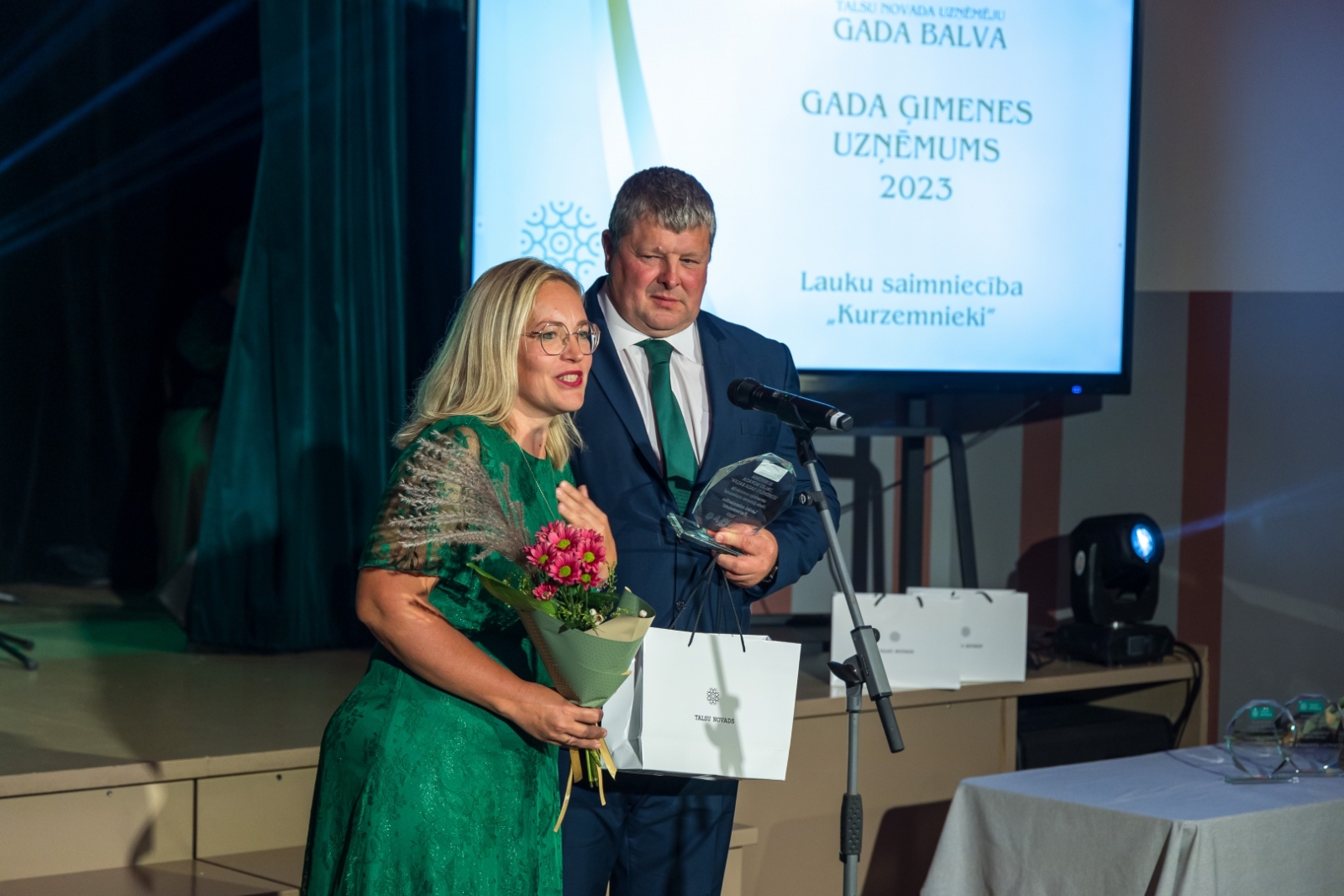 Konkursa „Talsu novada uzņēmēju Gada balva" apbalvošanas ceremonija