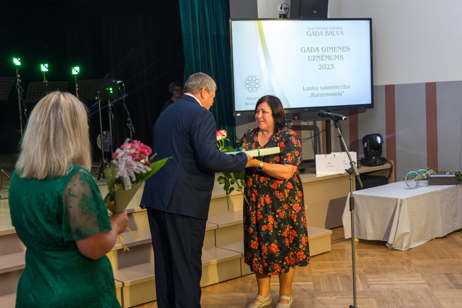 Konkursa „Talsu novada uzņēmēju Gada balva" apbalvošanas ceremonija