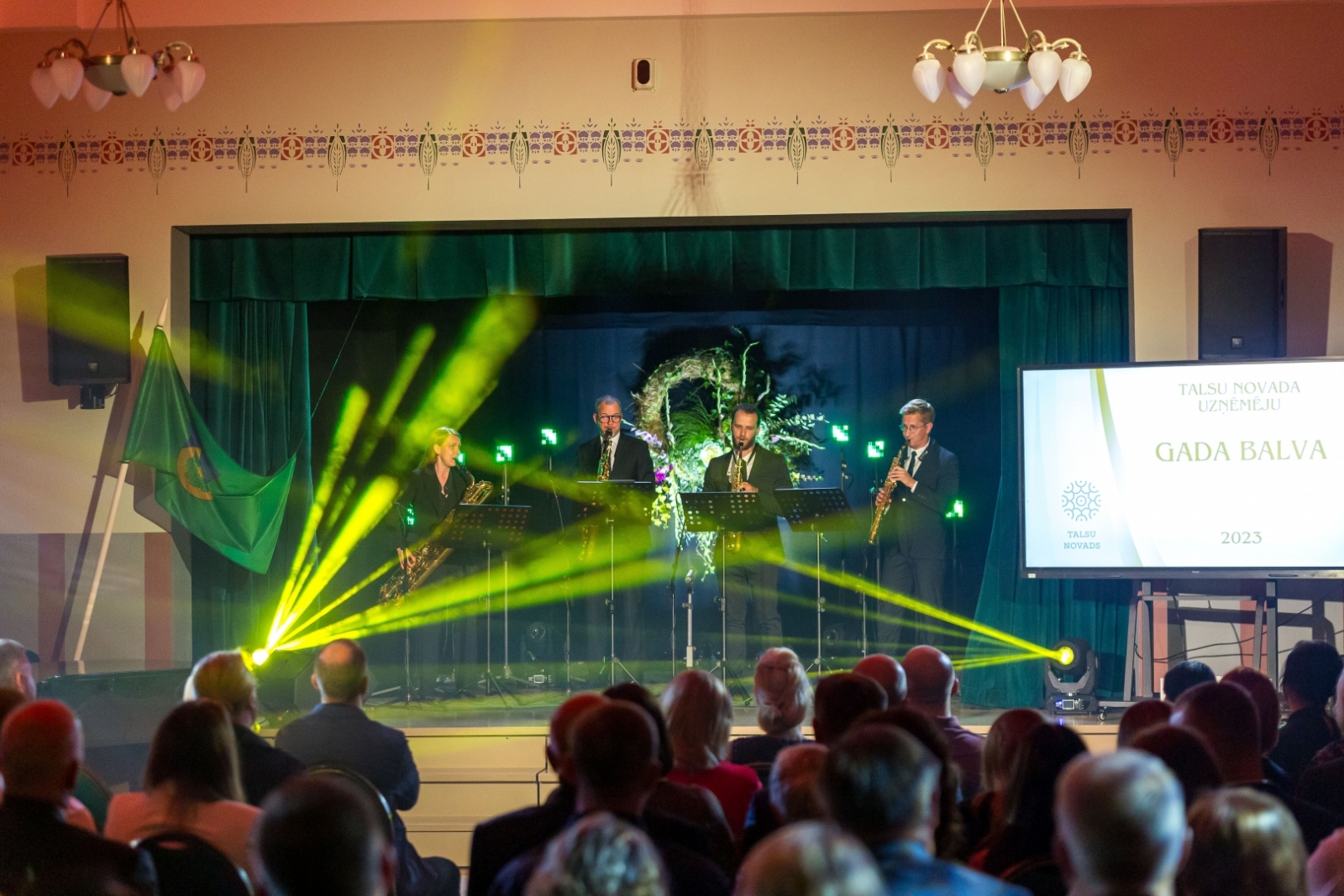 Konkursa „Talsu novada uzņēmēju Gada balva" apbalvošanas ceremonija