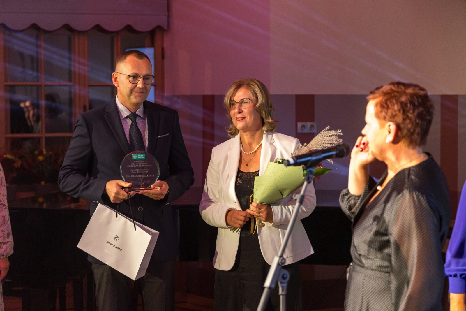Konkursa „Talsu novada uzņēmēju Gada balva" apbalvošanas ceremonija