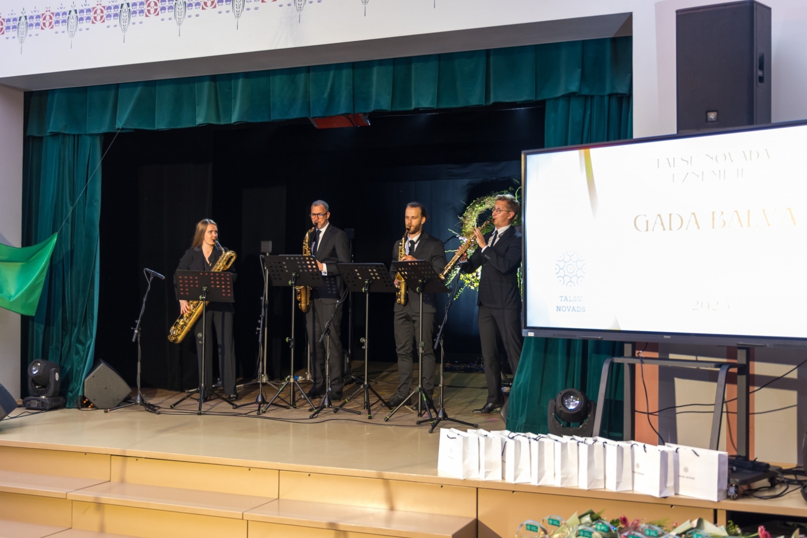 Konkursa „Talsu novada uzņēmēju Gada balva" apbalvošanas ceremonija