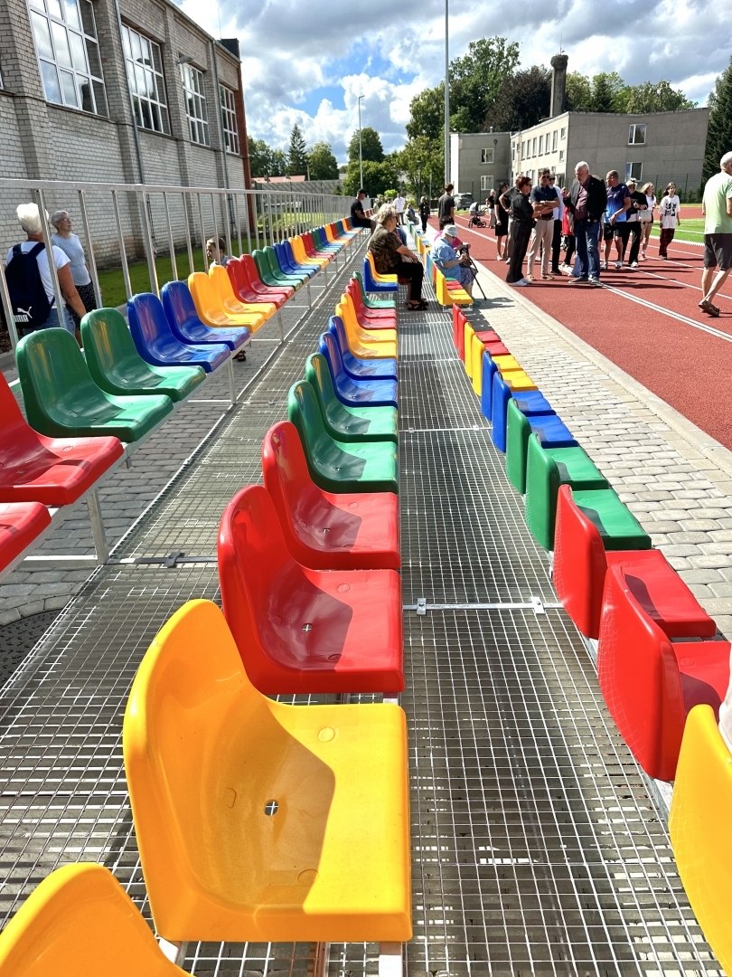 Valdemārpils vidusskolas sporta laukuma atklāšana