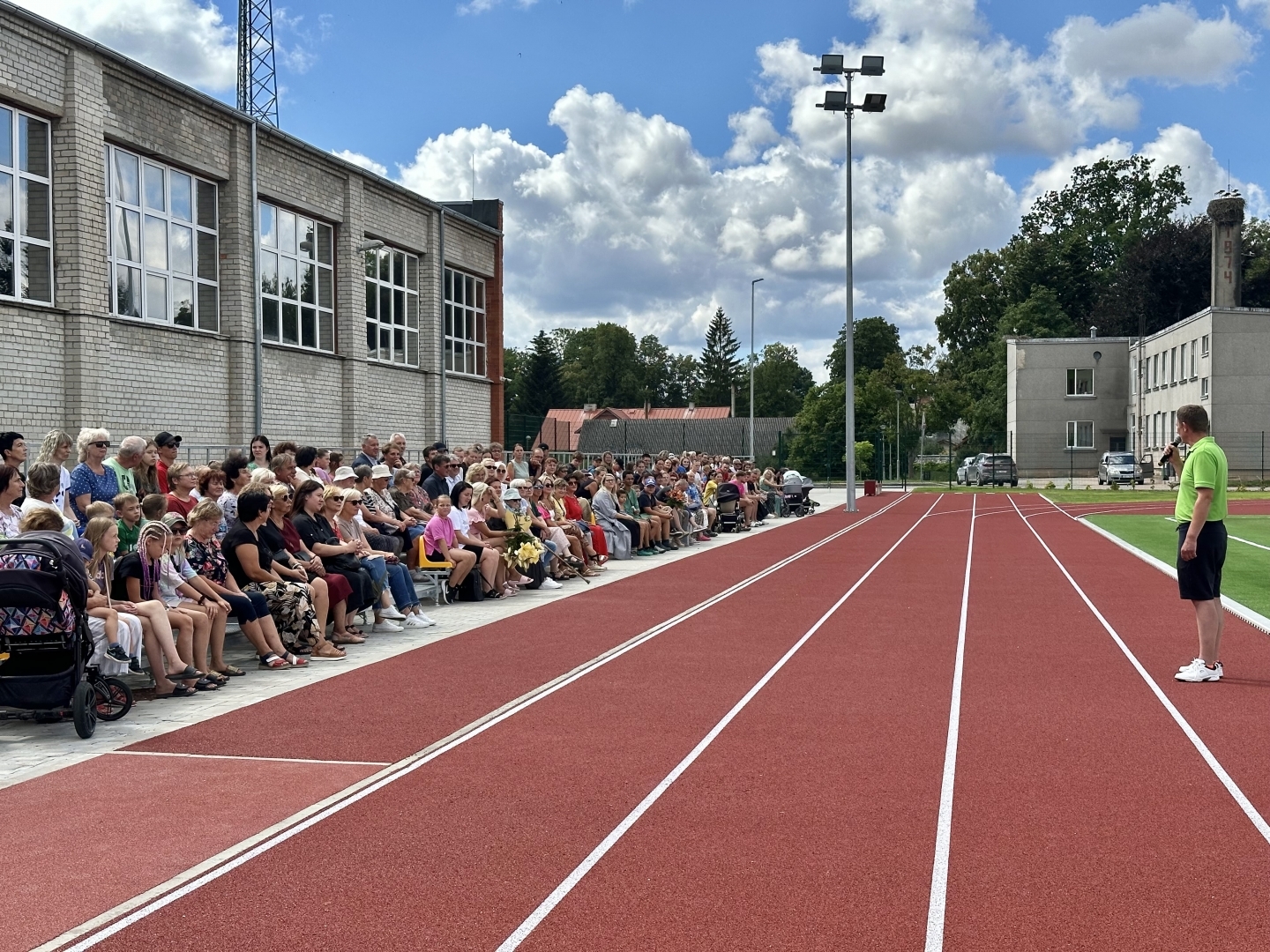 Valdemārpils vidusskolas sporta laukuma atklāšana