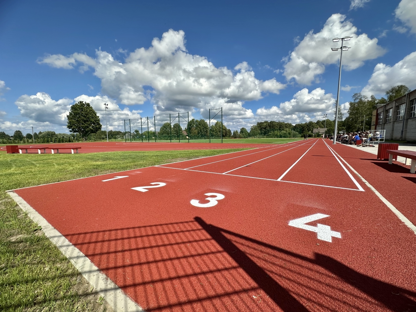 Valdemārpils vidusskolas sporta laukuma atklāšana