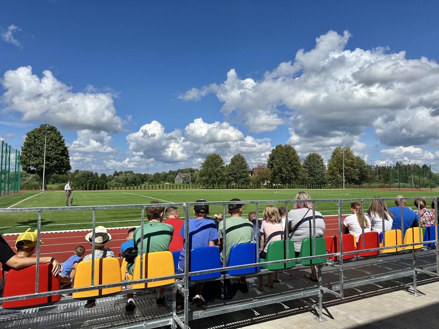Valdemārpils vidusskolas sporta laukuma atklāšana