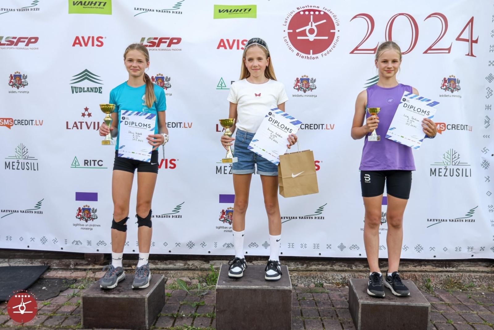 Vasaras biatlons Priekuļos, Cēsīs