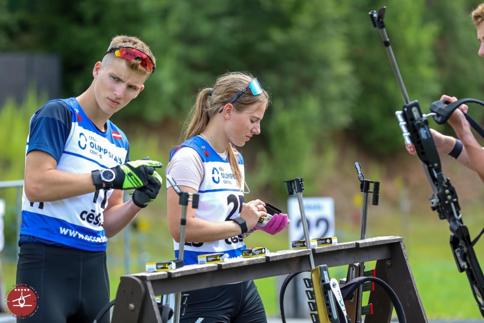 Vasaras biatlons Priekuļos, Cēsīs