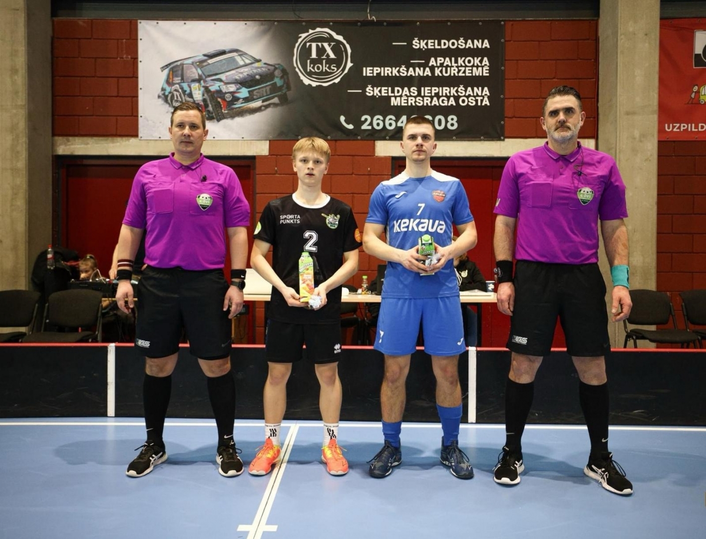 Virslīgas 1. spēle (24.02.)