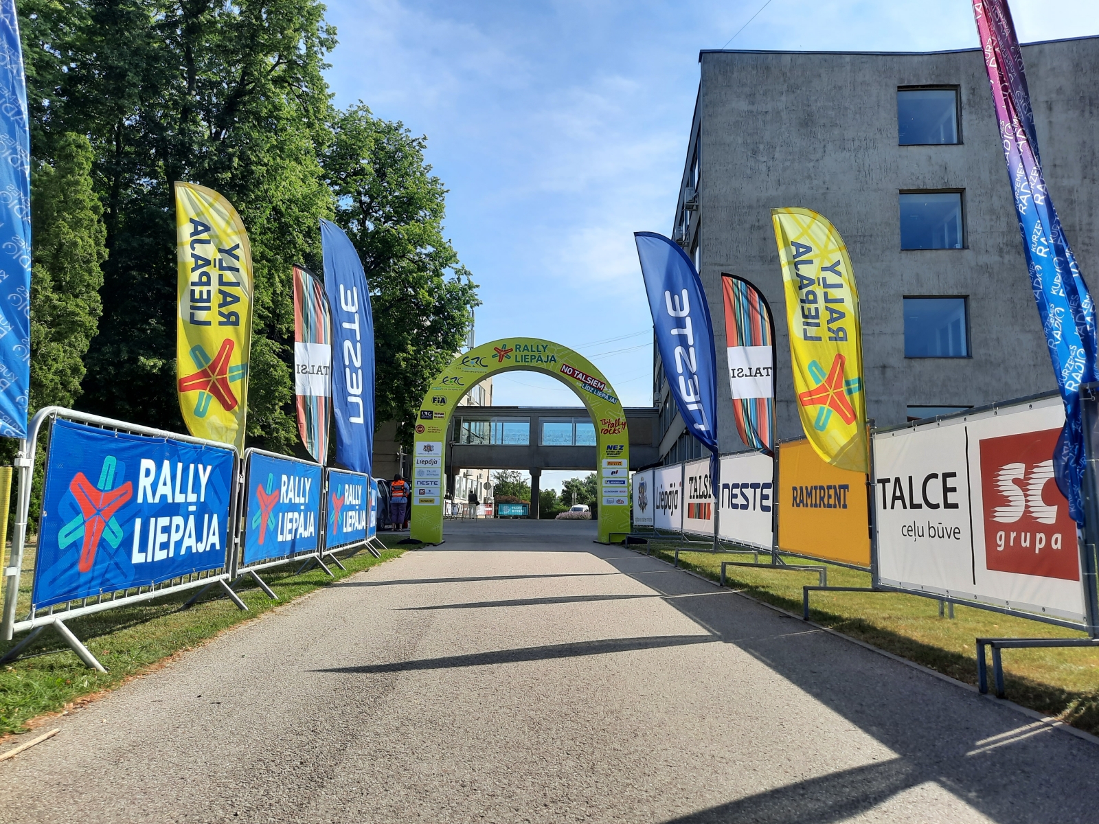rally Liepāja starta vieta Talsos (7)