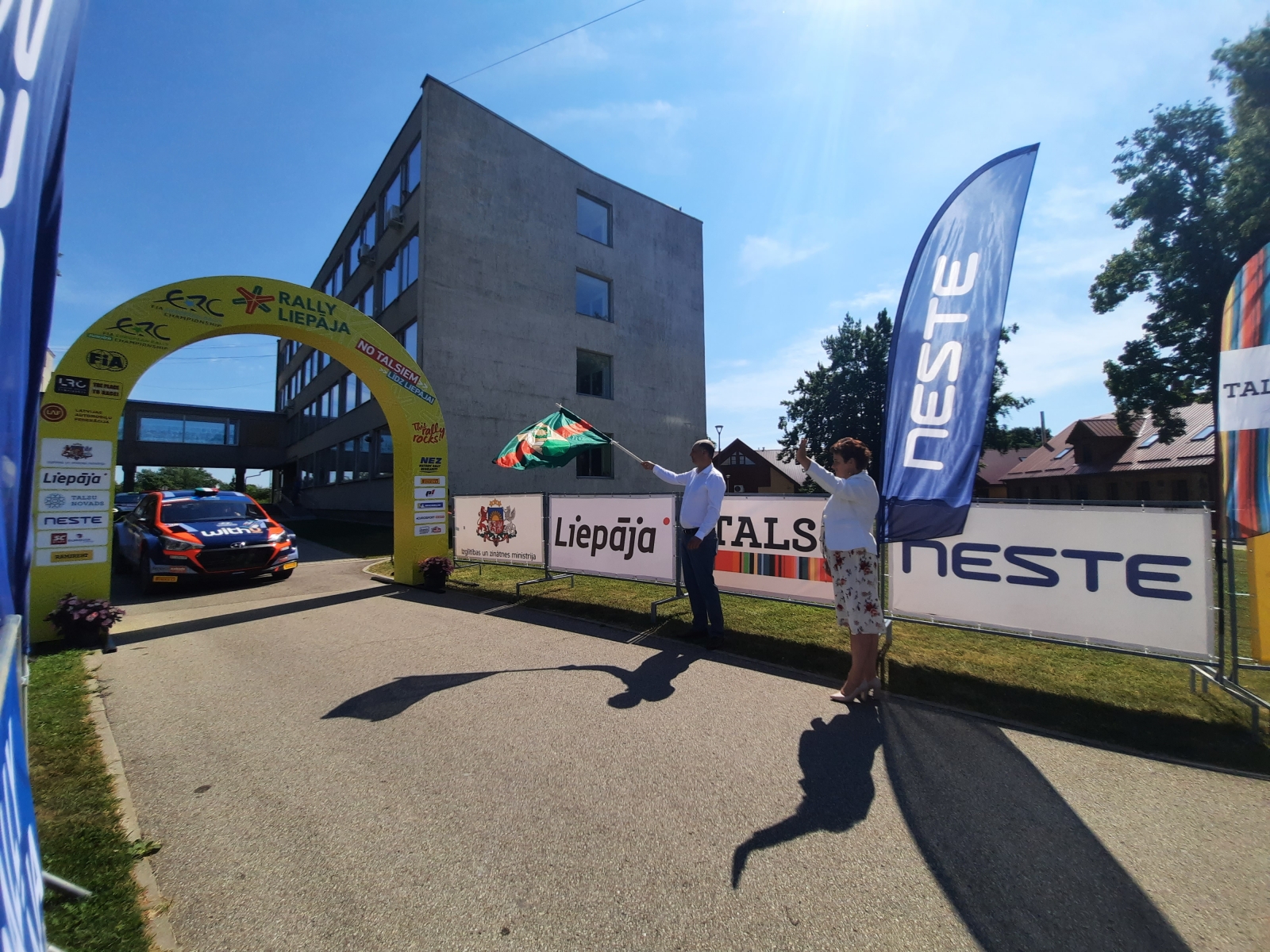 rally Liepāja starta vieta Talsos (5)