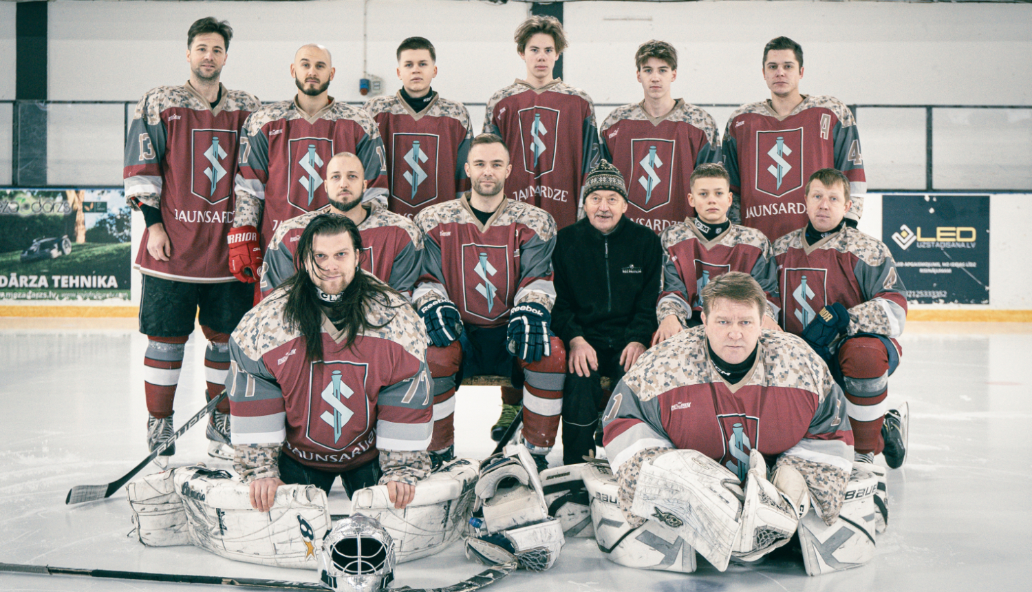 1. līga. Jaunsardzes tumšā komanda