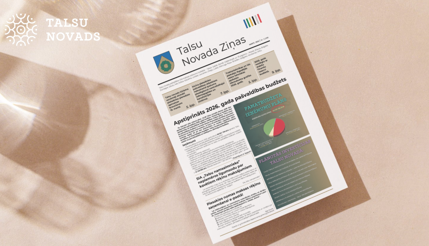 Avīzes MOCKUP marts