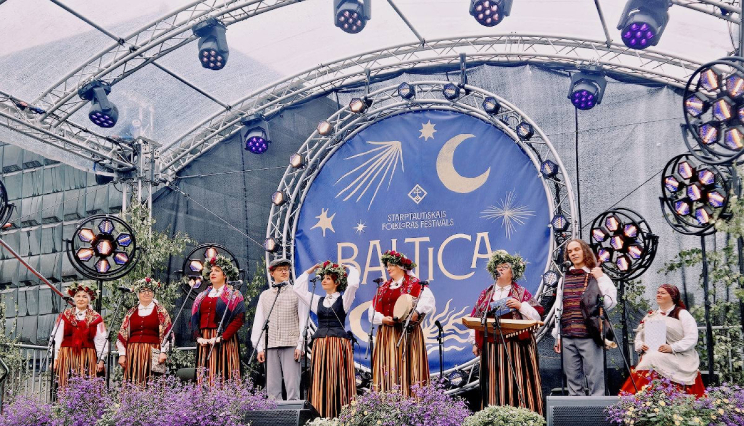 Talsu novada kolektīvi tiekas starptautiskajā folkloras festivālā „Baltica”