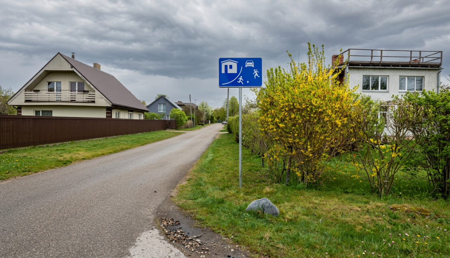 Drošāka satiksme Talsos: Strēlnieku ielas rajonā ievieš dzīvojamo zonu