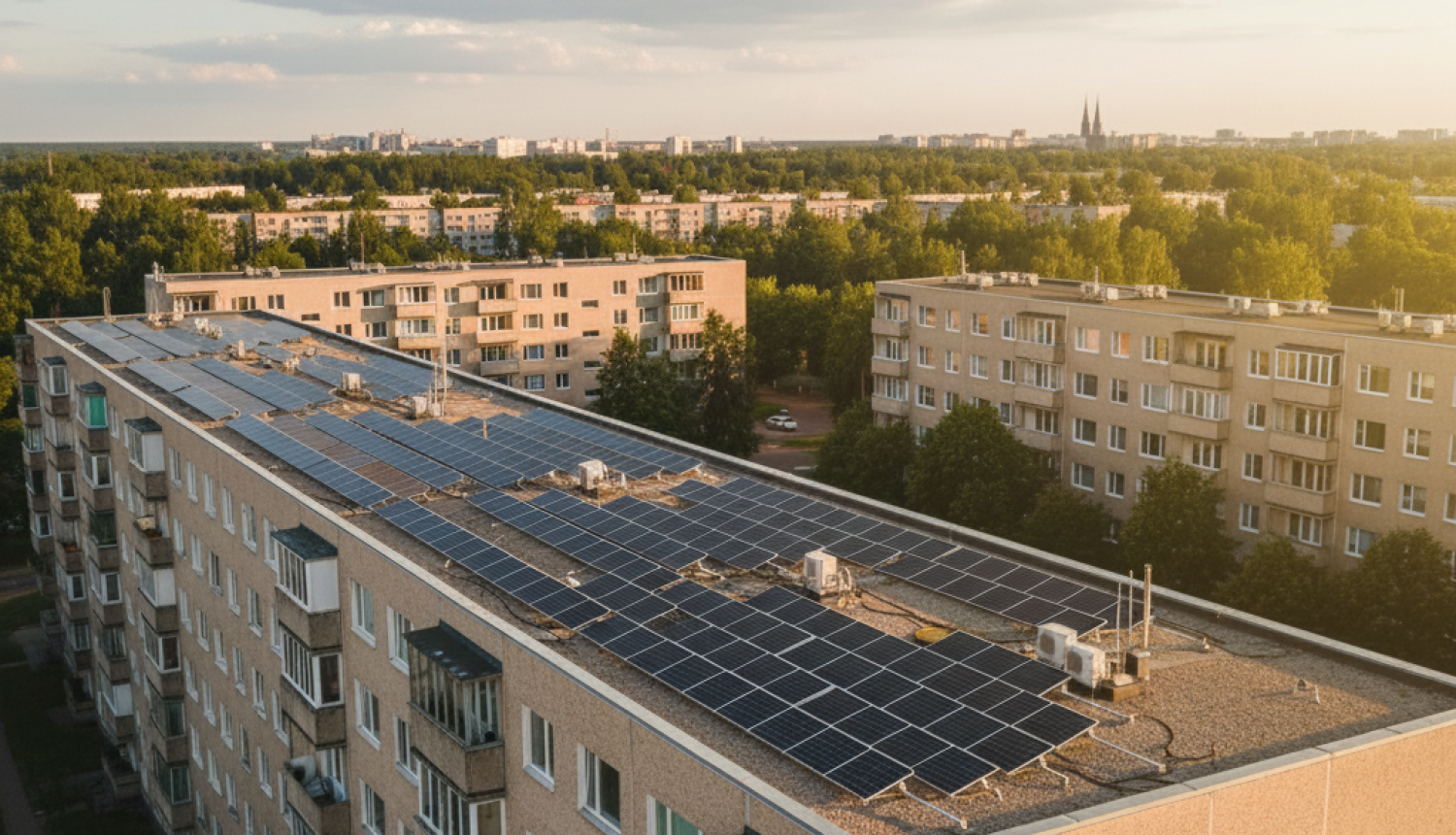 Drīzumā tiks apstiprināta jauna atbalsta programma videi draudzīgu enerģiju ražojošu tehnoloģiju iegādei, tostarp daudzīvokļu namu īpašniekiem