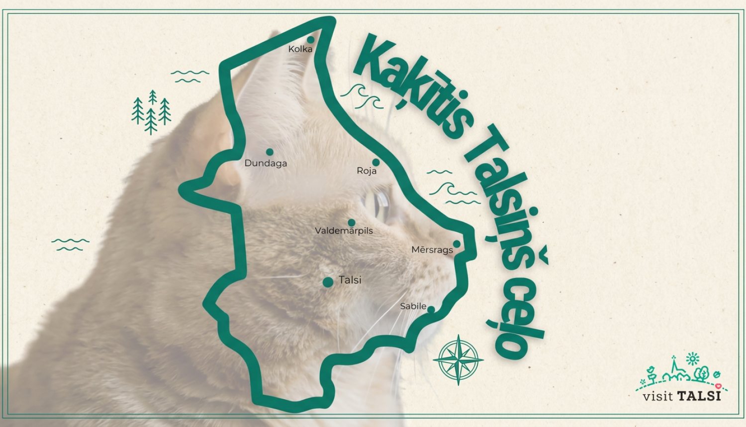 Kaķītis Talsiņš ceļo