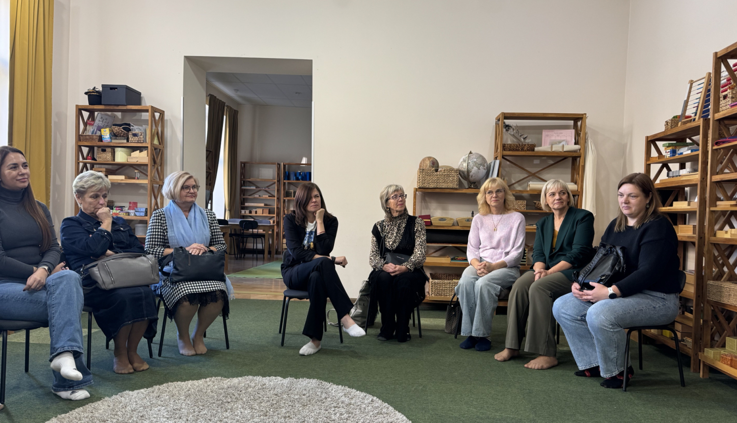 Metodiskā diena Talsu novadā: vizītes Montessori bērnu mājā un RigaBrain centrā