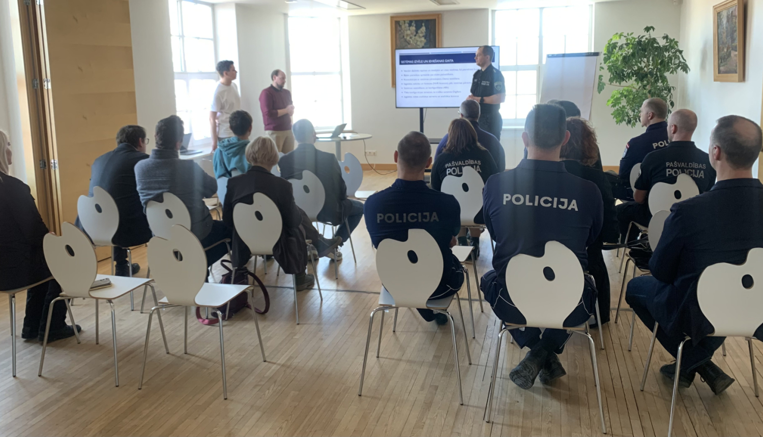 Kurzemes policistu pieredzes apmaiņa Talsos