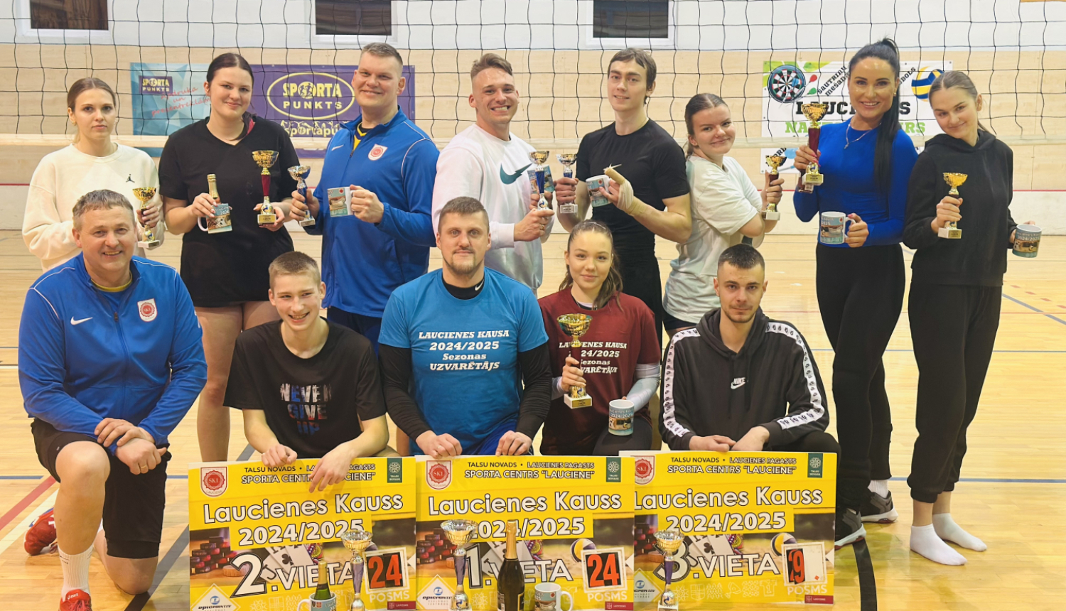 Noslēdzies „Laucienes Kauss 20242025” volejbolā 3+1