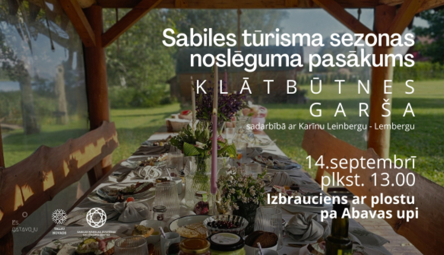 Sabiles tūrisma sezonas noslēguma pasākums Klātbūtnes garša