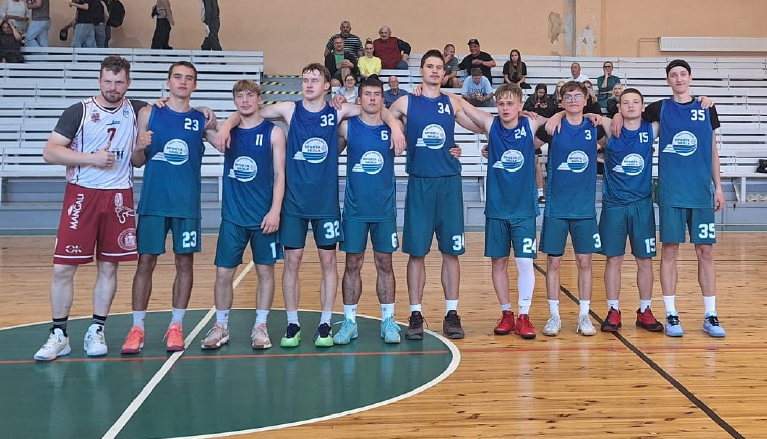Talsu novada basketbola čempionātā uzvar TNSS U-18 komanda