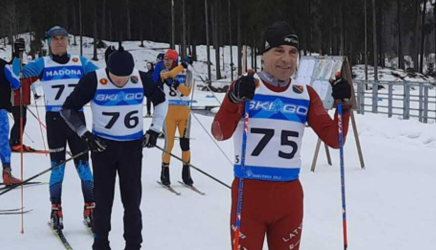 Talsu novada sportisti piedalās sporta veterānu – senioru savienības sacensībās