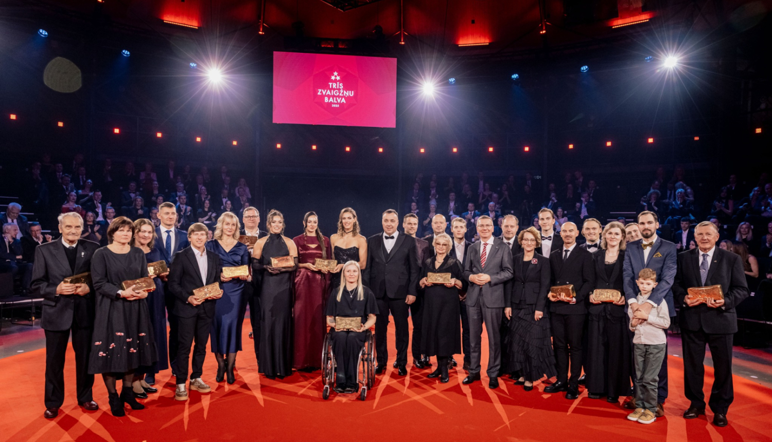 Talsu novada sportisti un treneris godināti „Trīs Zvaigžņu balvā 2025”
