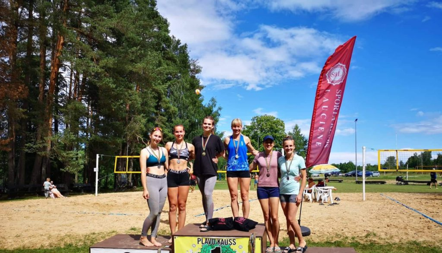 „Pļavu Kauss 2022″ 3. posma pludmales volejbolā uzvarētāji