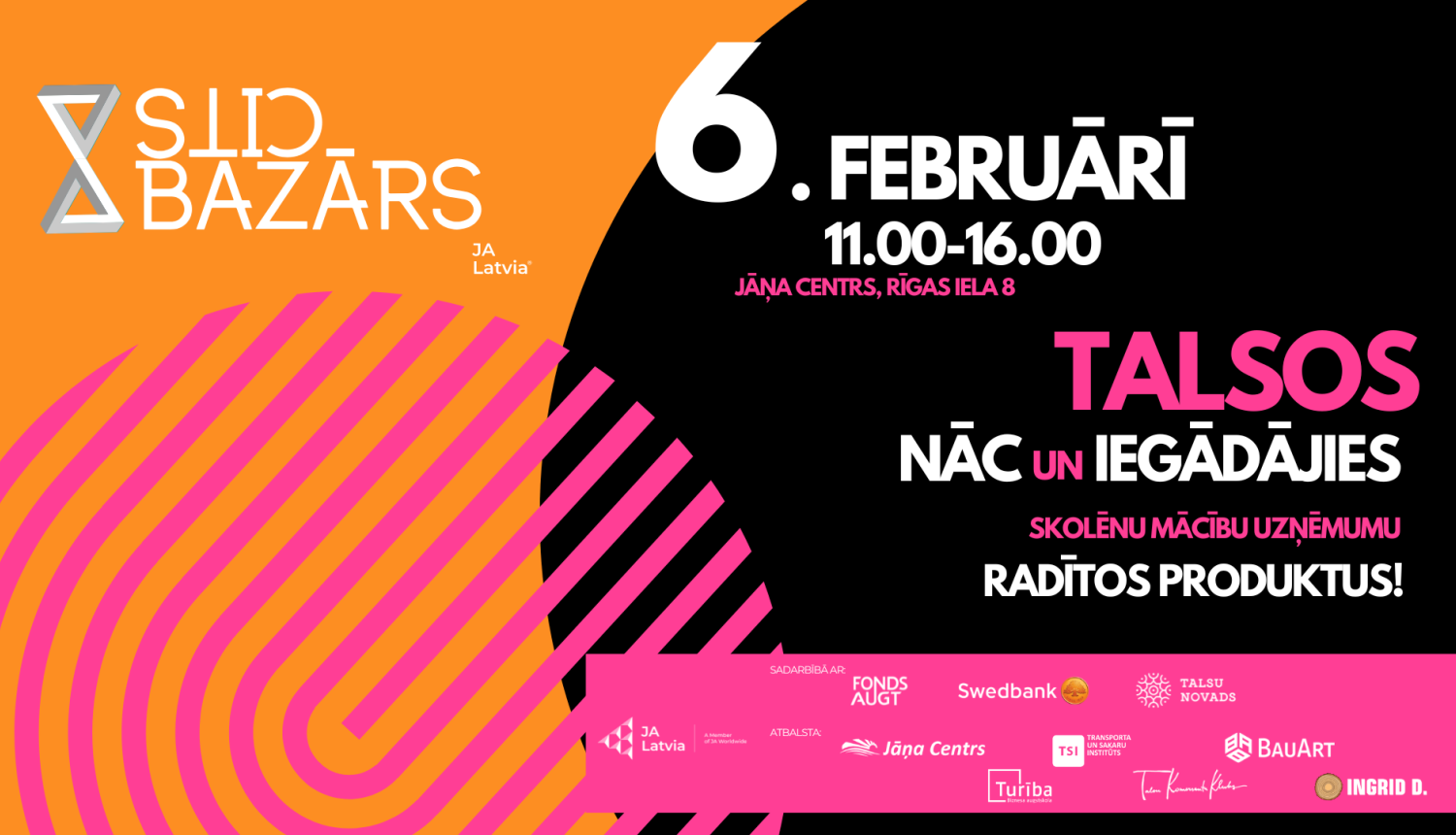 Apmeklē Skolēnu mācību uzņēmumu tirdziņu „Cits bazārs”!