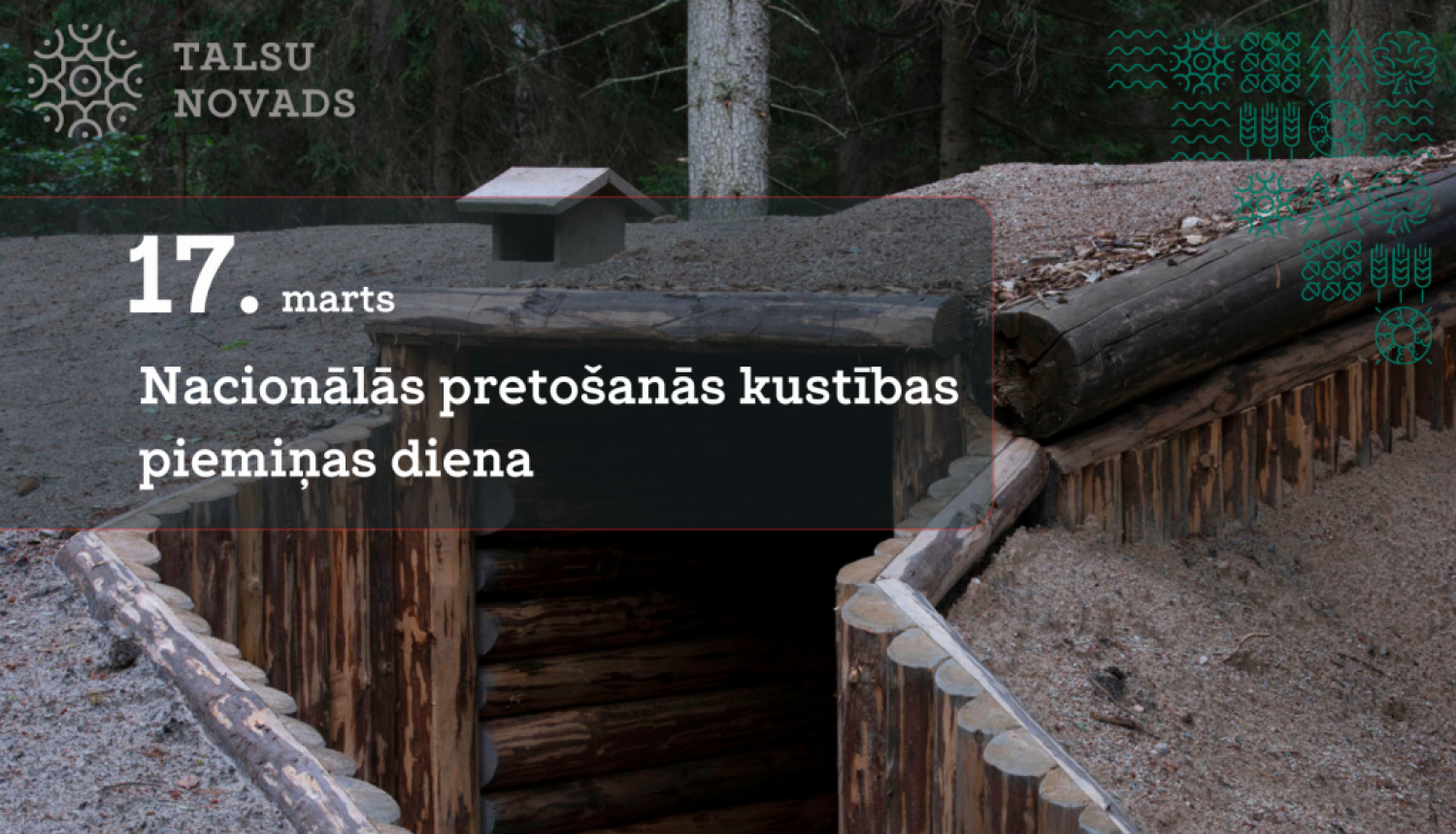 17. marts – Nacionālās pretošanās kustības piemiņas diena